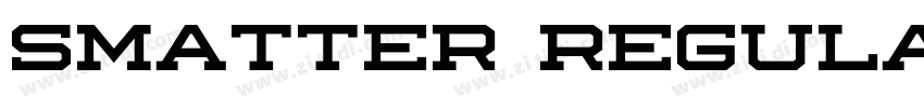 Smatter Regular字体转换